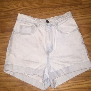 High waisted American apparel shorts